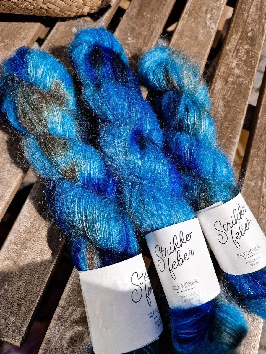 Sjø Strikkefeber Silk Mohair Studio Moyo