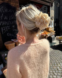 CUMULUS BLUSE O-NECK - PAPIR