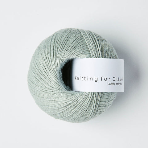 Pudderaqua / Soft Aqua - Knitting For Olive Cotton Merino