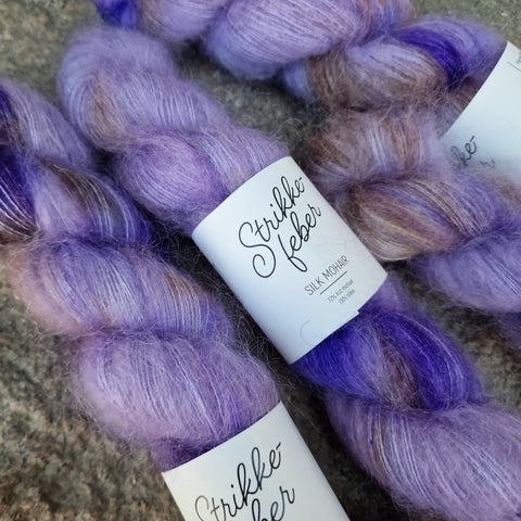 Lavendel - Strikkefeber - Silk Mohair