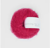 Hindebærrød - Soft Silk Mohair