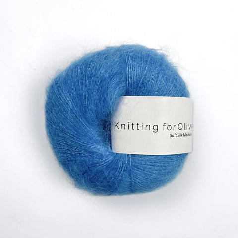 Valmueblå / Poppy Blue - Knitting For Olive - Soft Silk Mohair