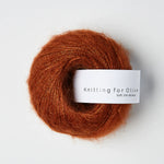 Rust / Rust - Knitting For Olive - Soft Silk Mohair