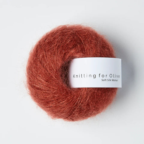 Støvet Skovbær / Forest Berry - Knitting For Olive - Soft Silk Mohair