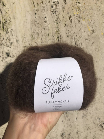 Sjokolade 916 - Strikkefeber - Fluffy Mohair