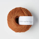 Kobber / copper - Knitting For Olive - Pure Silk