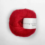 Ribsrød / Red Currant - Knitting For Olive - Soft Silk Mohair