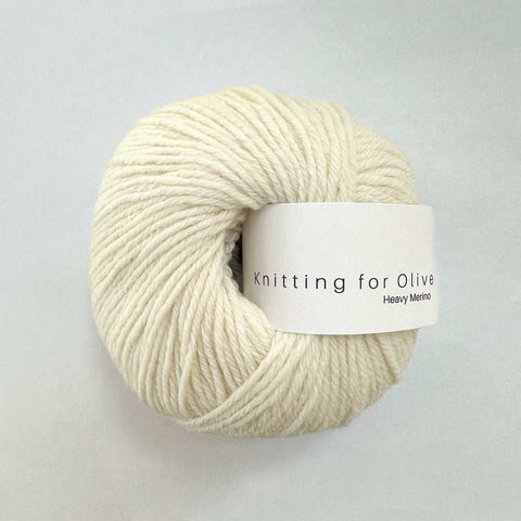 Ufarvet / Undyed - Heavy Merino