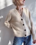 CHAMPAGNE CARDIGAN - PAPIR