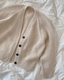 CHAMPAGNE CARDIGAN - PAPIR