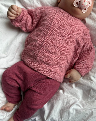 ESTHER SWEATER BABY - PAPIR