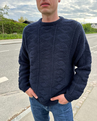 ESTHER SWEATER MAN - PAPIR