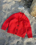 EVA CARDIGAN JUNIOR - PAPIR