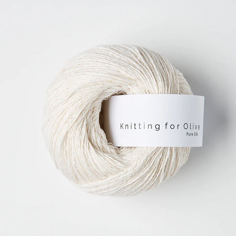 Fløde / Cream - Knitting For Olive - Pure Silk