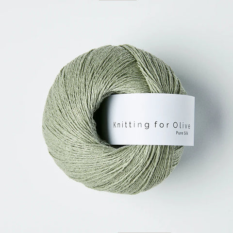 Støvet Artiskok / Dusty Artichoke - Knitting For Olive - Pure Silk