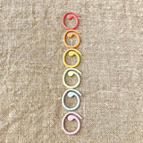 COLORED SPLIT RING MARKERS