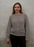 VAFFEL CARDIGAN - NORSK - PAPIR
