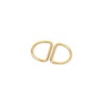 D-ring metall 25x16x3mm 2stk