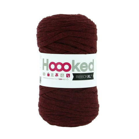 Hooked RibbonXL Solid - Maroon Rust