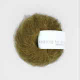 Okkergrøn/Ochre Green - Knitting For Olive - Soft Silk Mohair