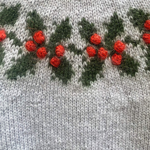 HOLLY SWEATER - BARN - NORSK - PAPIR