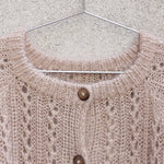 VAFFEL CARDIGAN - NORSK - PAPIR
