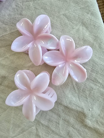 #2 Orkidé hårklype - Rosa