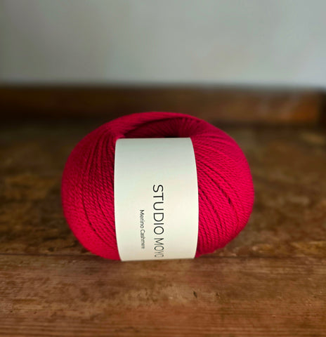 Cherry - StudioMoyo - Merino Cashmere