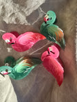 #6 Hårklype - Flamingo
