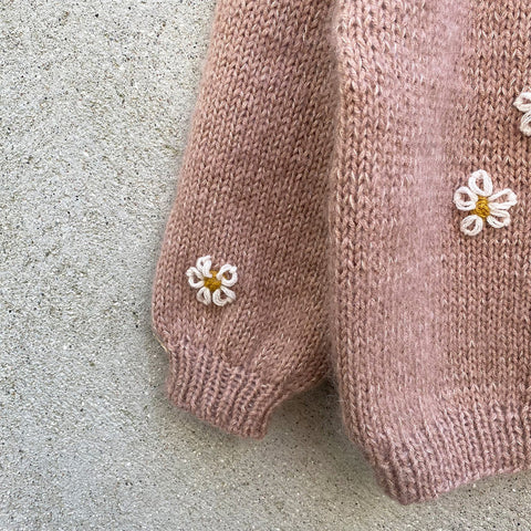 DAISY CARDIGAN - BARN - NORSK - PAPIR
