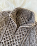SJOKOLADEBRUN - PETITEKNIT  - GLIDELÅS  23 CM
