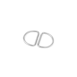 D-ring metall 25x16x3mm 2stk