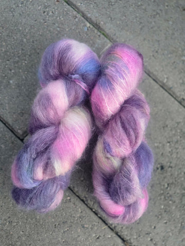 Purple Splash - StudioMoyo - Fat Mohair