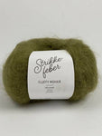 Oliven 009 - Strikkefeber - Fluffy Mohair
