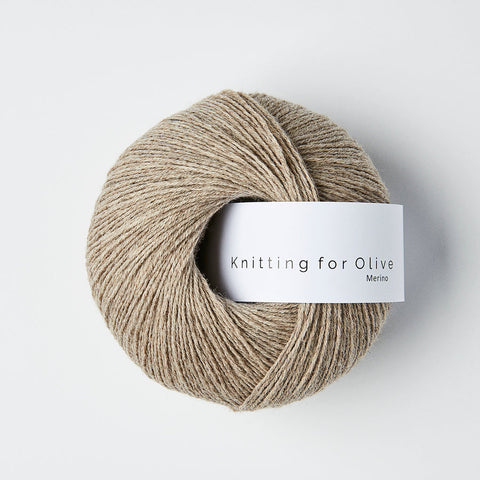 Havregryn / Oatmeal - Knitting For Olive - Merino