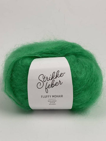 Veldig Grønn 153 - Strikkefeber - Fluffy Mohair