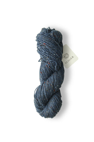 Blue - Isager - Aran Tweed
