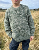 MELANGE SWEATER JUNIOR - PAPIR