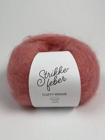 Peach Pink 169 - Strikkefeber - Fluffy Mohair