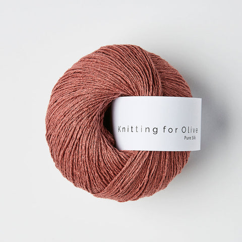 Blommerosa / Plum Rose - Knitting For Olive Pure Silk