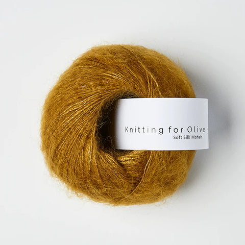 Mørk Sennep / Dark Mustard - Knitting For Olive - Soft Silk Mohair