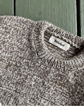 MELANGE SWEATER BABY - PAPIR