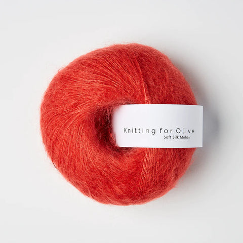 Blodappelsin / Blood Orange - Knitting For Olive - Soft Silk Mohair