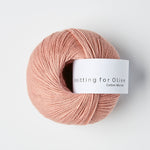 Rabarberrosa /Rhubarb Rose - Knitting For Olive Cotton Merino