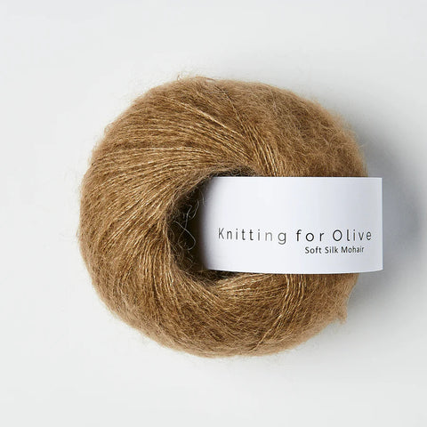 Nøddebrun / Nut Brown - Knitting For Olive - Soft Silk Mohair