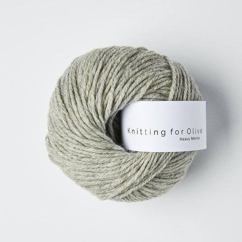 Perlegrå / Pearl Gray - Knitting For Olive - Heavy Merino