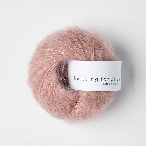 Gammelrosa / Dusty Rose - Knitting For Olive - Soft Silk Mohair