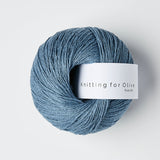 Dueblå / Dove Blue - Knitting For Olive - Pure Silk
