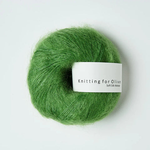 Kløvergrøn / Clover Green - Knitting For Olive - Soft Silk Mohair